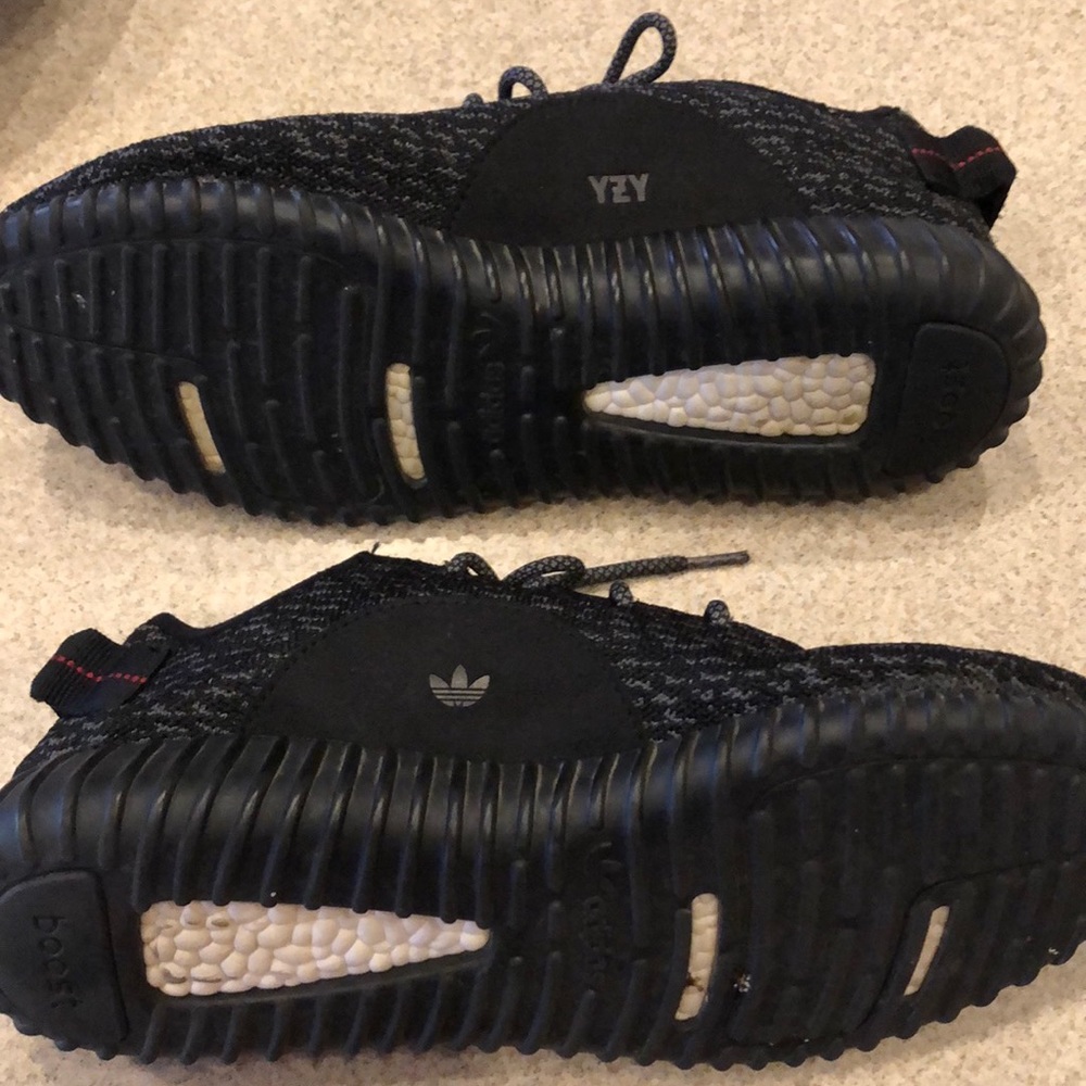 Adidas Yeezy Boost 350, Pirate Black (used)
